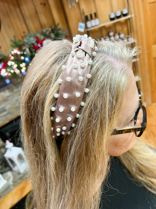 Champagne Pearl Headband